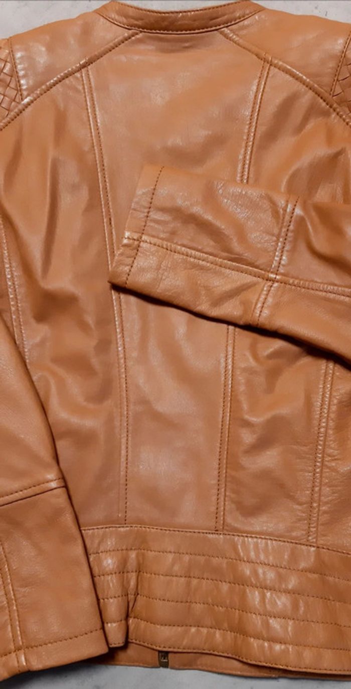 Blouson cuir féminin Promod - photo numéro 3