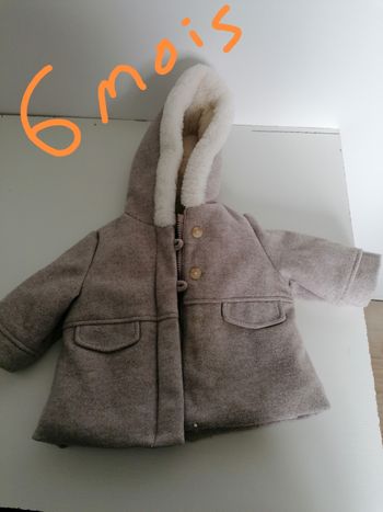 Manteau 6 mois fille