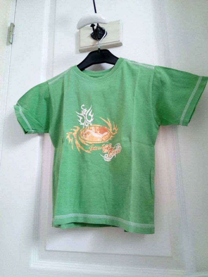 Tee-shirt vert T.6 ans - Tissaia - photo numéro 7