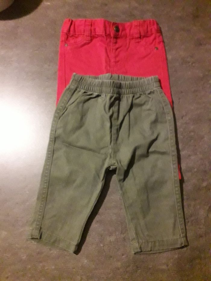 Lot 2 pantalons