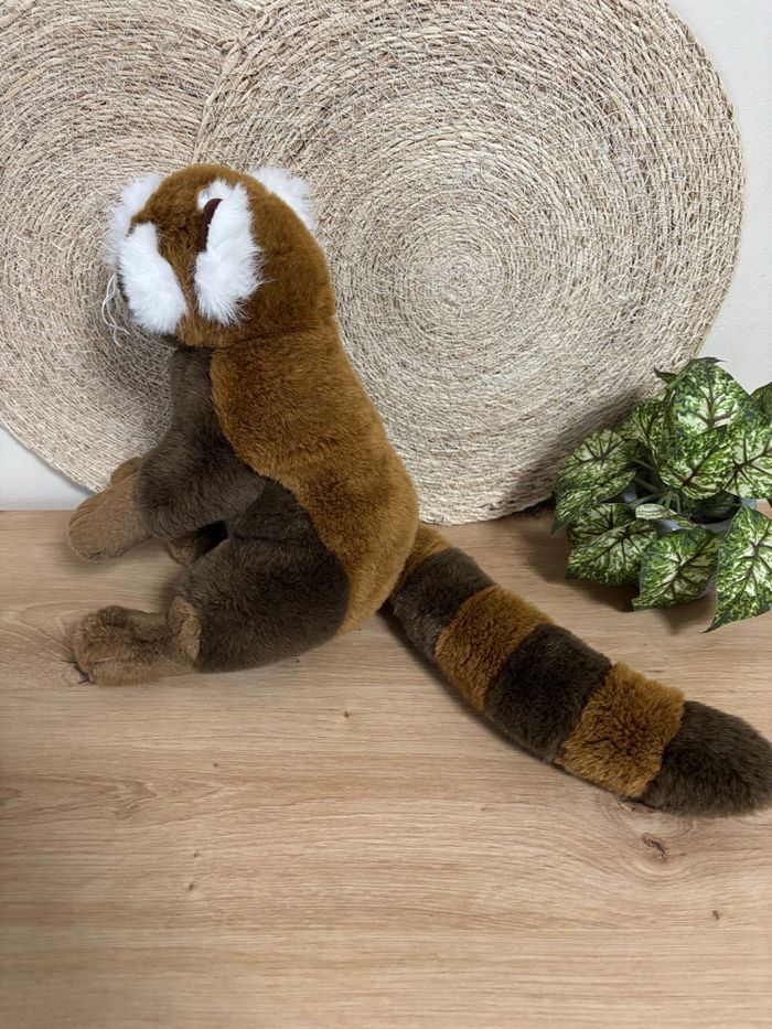 Vintage doudou panda roux marron gipsy - photo numéro 3