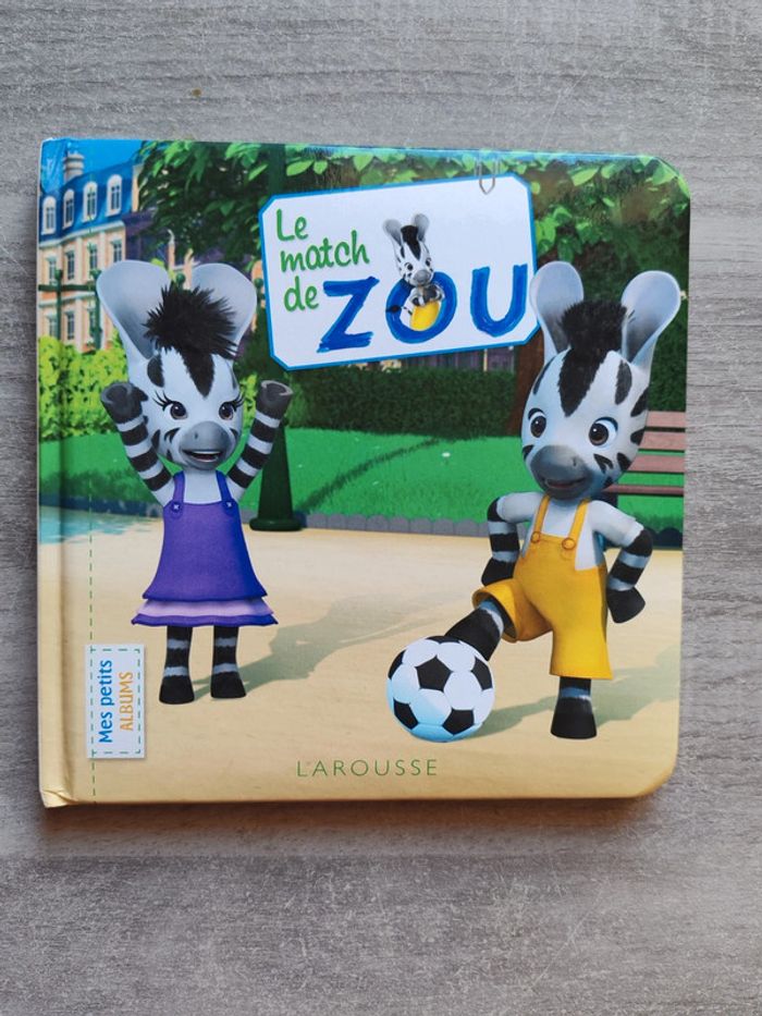 Livre le match de zou édition Larousse