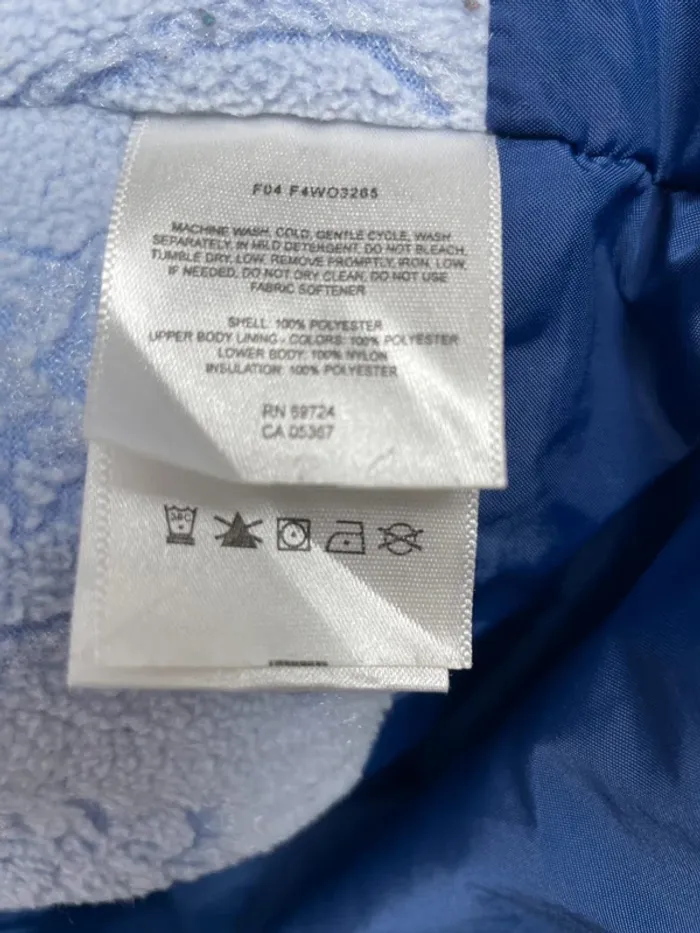 Blue Fleece Coat Columbia Womens Large - photo numéro 8