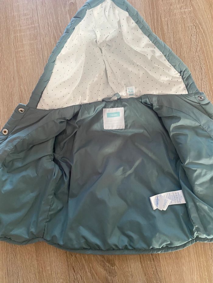 Manteau à capuche - 6 mois - photo numéro 2