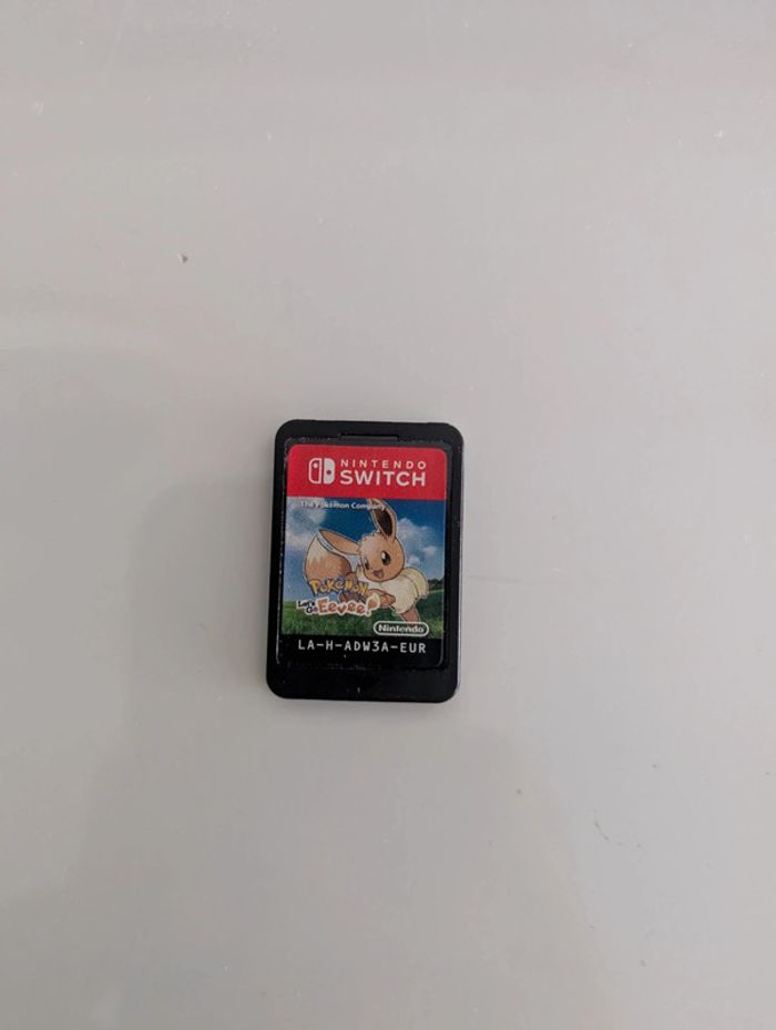 Pokémon Let's Go Evoli Switch sans boîte