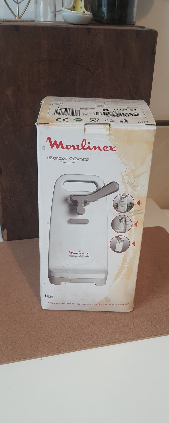 Ouvre boite éléctrique "Moulinex" neuf