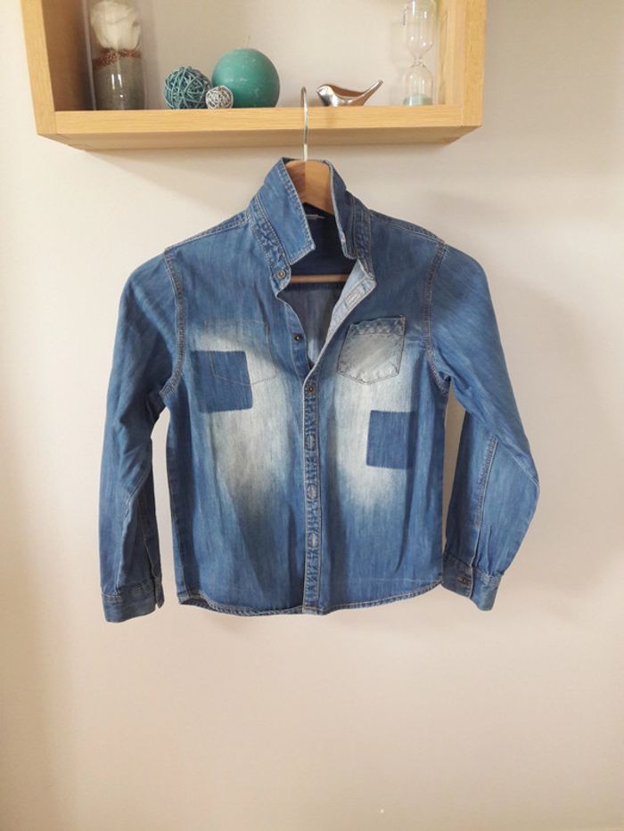 Chemise en jean garçon