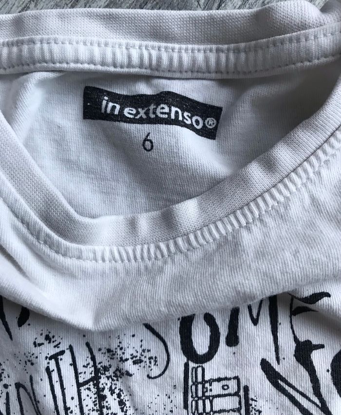 Tee shirt 6 ans In Extenso - photo numéro 3
