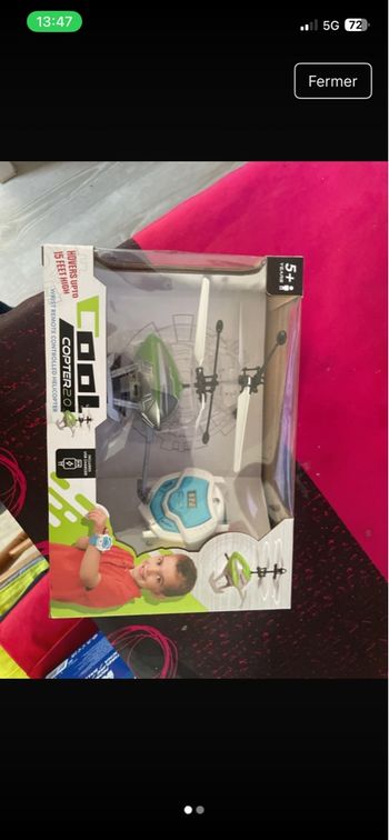 Hélicoptère télécommandé 