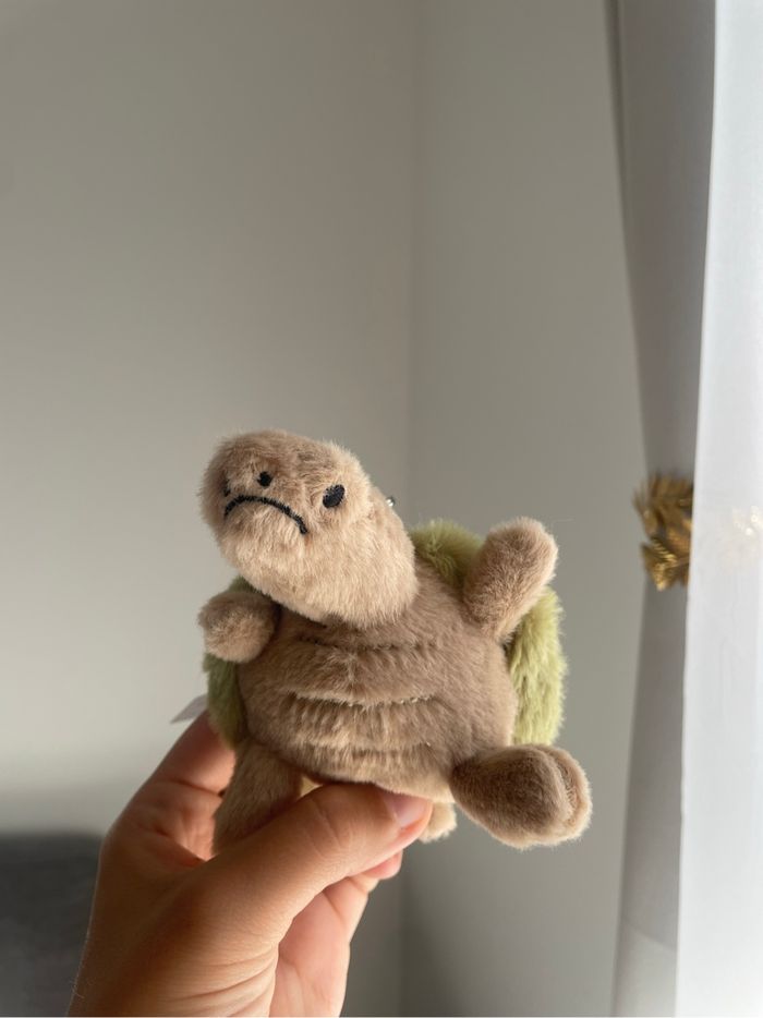 Porte clefs en peluche Timmy la tortue 🐢 - photo numéro 2