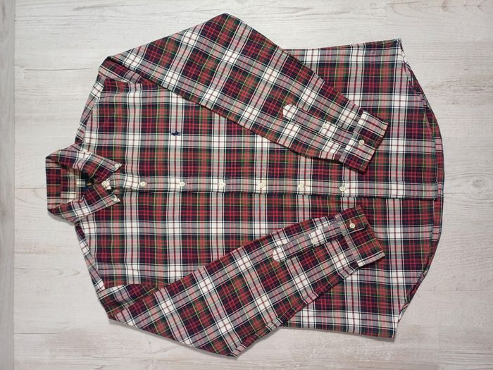 Chemise Ralph Laurent manche Longue / taille L / A carreaux / Très bon état - photo numéro 2