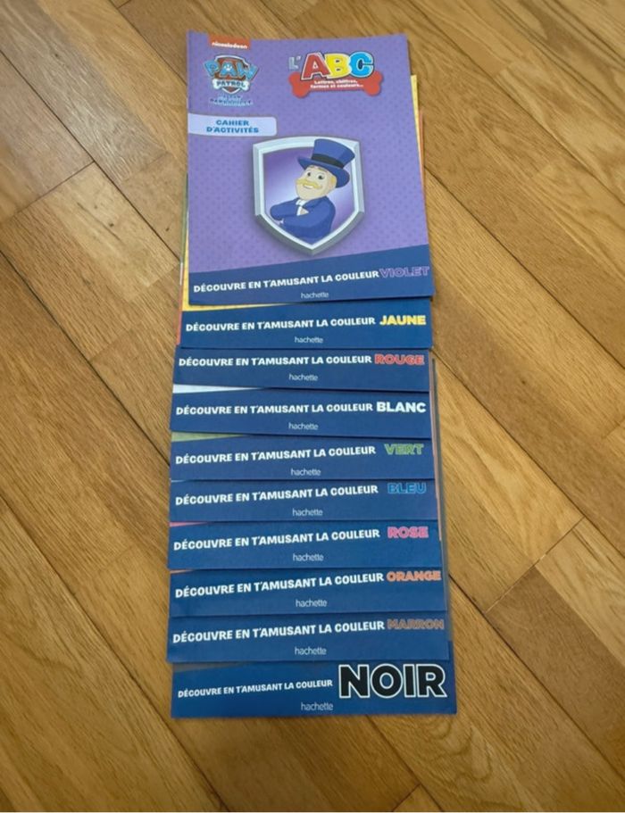 Lot de livres d’activité - Couleurs