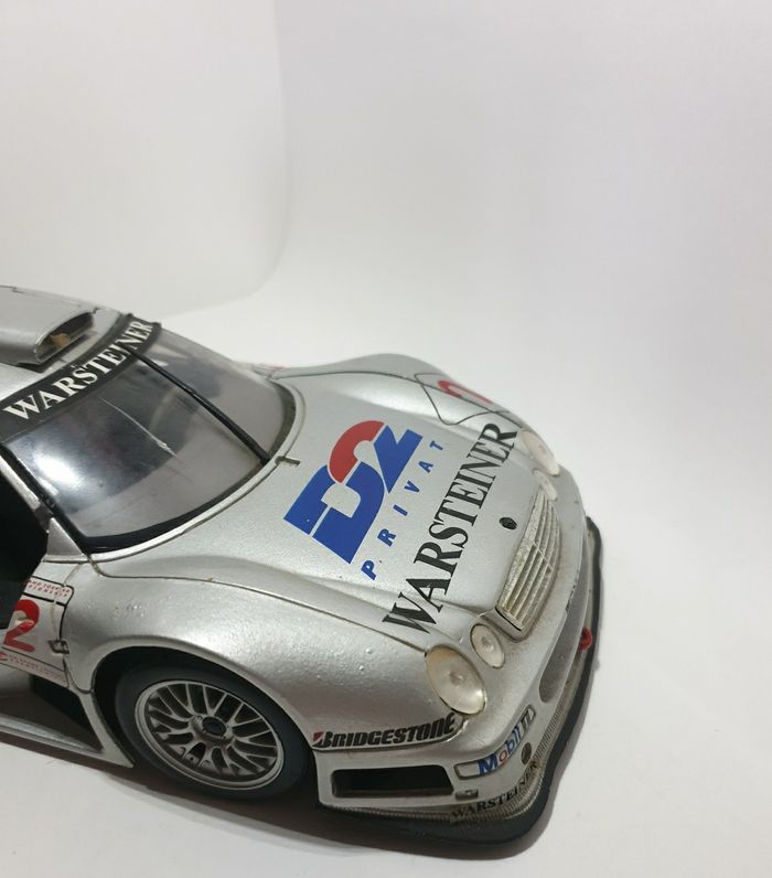 Maisto Mercedes-Benz CLK GTR D2 Privat #2 1/18 - GT Racing Warsteiner🏁 (pour pièces) - photo numéro 9