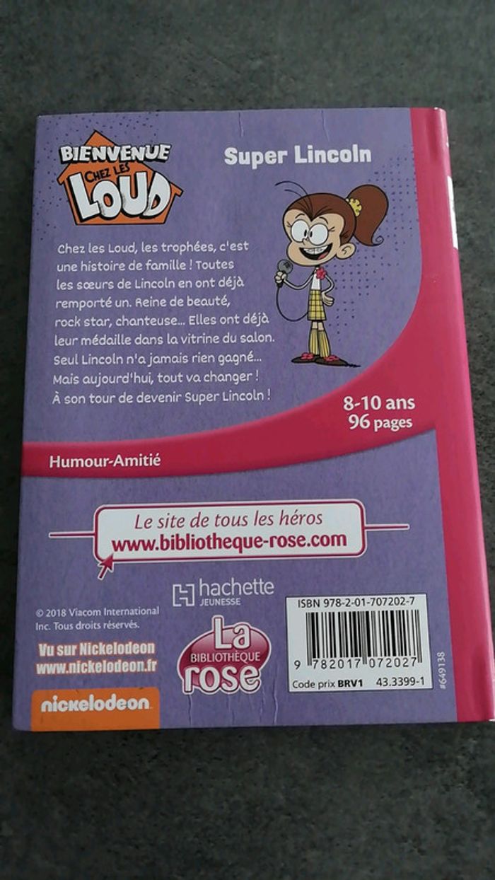 Livre bienvenue chez les louds super lincoln - photo numéro 2