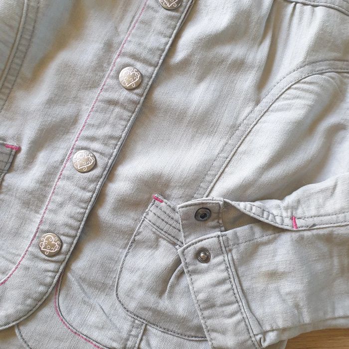 🩷 Veste en jean Orchestra 8 ans #emyfleury_8ansfille - photo numéro 3