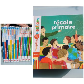 Livre Mes P'tites Questions : L'École Primaire, 6-8 ans (70)