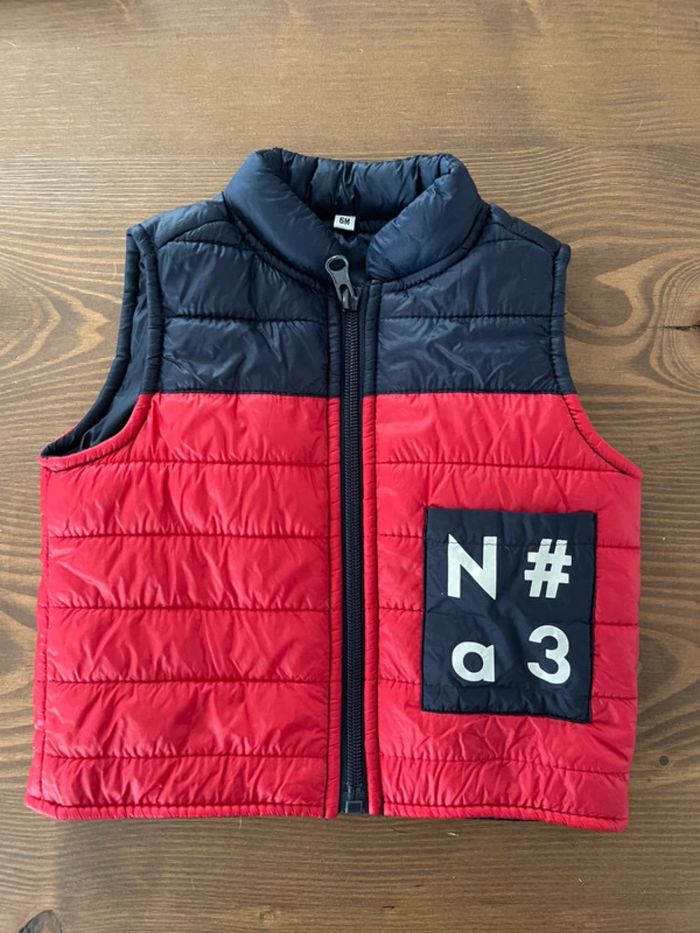 Doudoune sans manche 6 mois