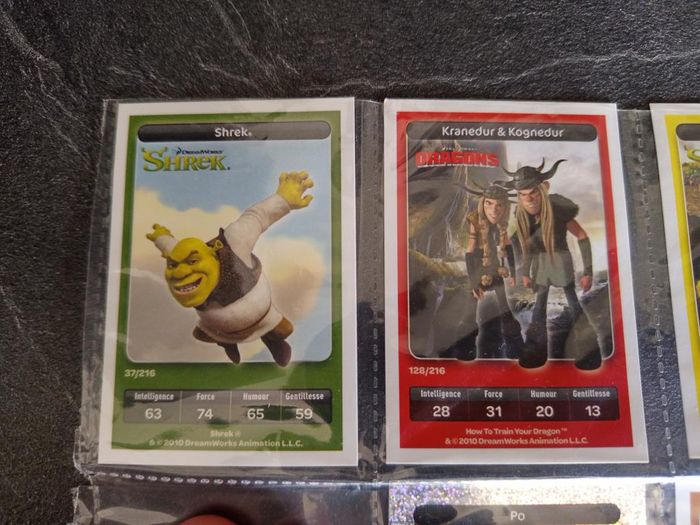 Cartes - Lot 5 cartes DreamWorks - Carrefour - photo numéro 2