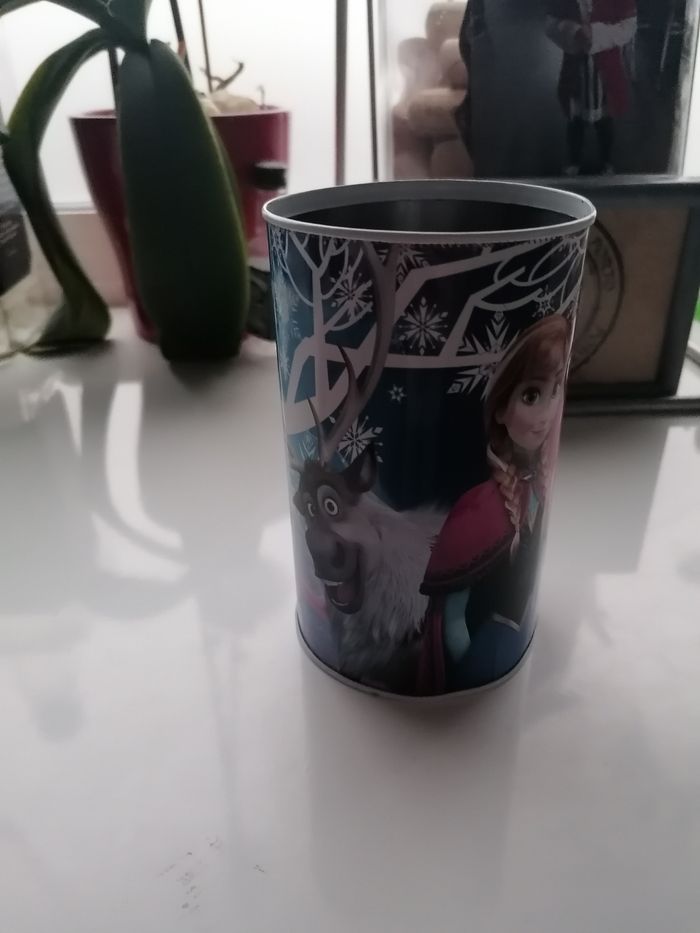 Lot x2 tasses reine des neiges Frozen donne pot à crayon - photo numéro 10