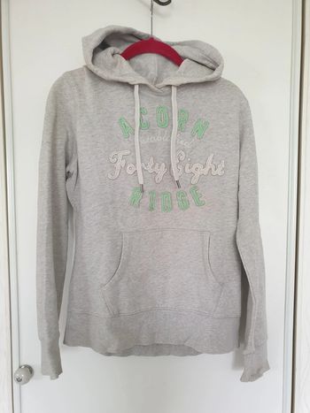 Sweat à capuche gris HM M