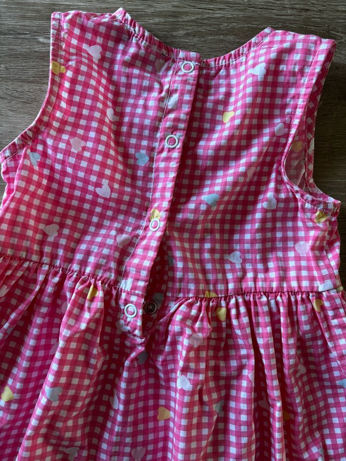 Robe Vichy cœur In Extenso t.24m - photo numéro 4