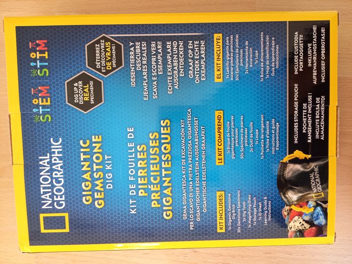 Coffret géant de fouille de gemmes National Geographic - photo numéro 9
