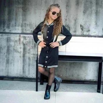 Robe 🌹10 ans🌹 noir et blanche