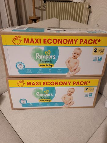 Couche pampers Harmonie 