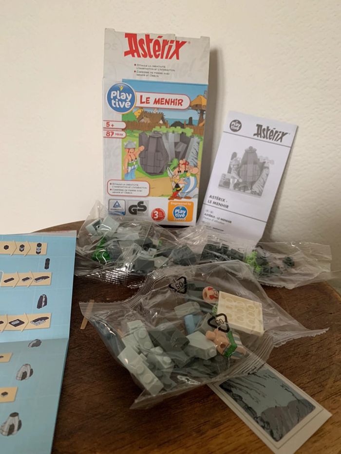 Lot de 5 boîtes Play tive Astérix - photo numéro 3