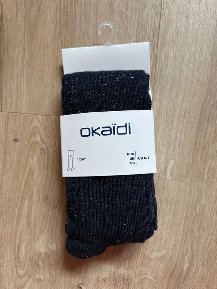 Collant fille Okaïdi neuf taille 4/6 ans