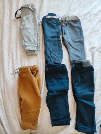 Pantalons en 9 mois