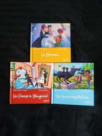 Lot de 3 livres macdo happy meal collection Le musée magique