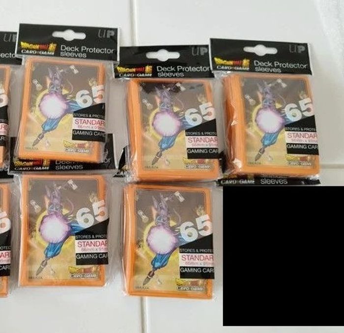Lot 325 Sleeve Ultra Pro Dragon Ball Super Beerus DBZ rangement carte card God
