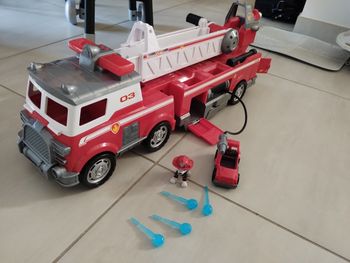 Camion pompier Marcus ultimate rescue pat patrouille