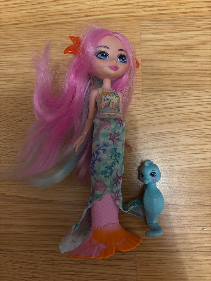 Enchantimals Sirène Radia et son hippocampe