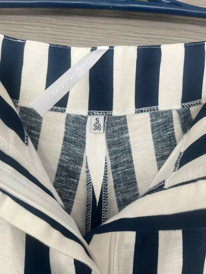 Pantalon rayé (entrejambe 85cm) - photo numéro 3