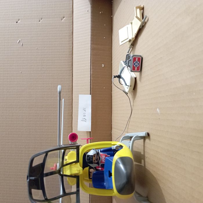 hélicoptère de secours en montagne playmobil - photo numéro 4