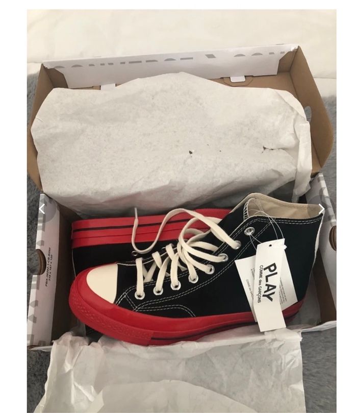 Converse haute comme des garçons cdg - photo numéro 2
