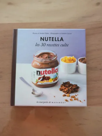 Livre recettes Nutella neuf