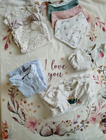 Lot vêtements 1 mois