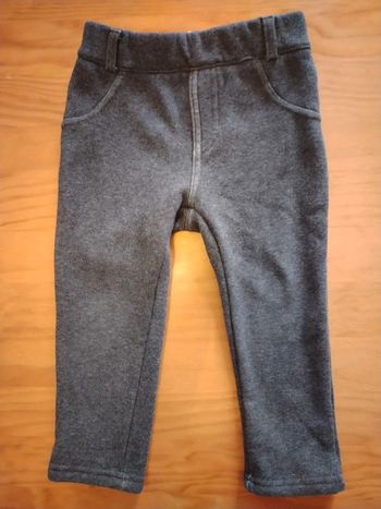 Jogging molletonné fille 24 mois Kiabi