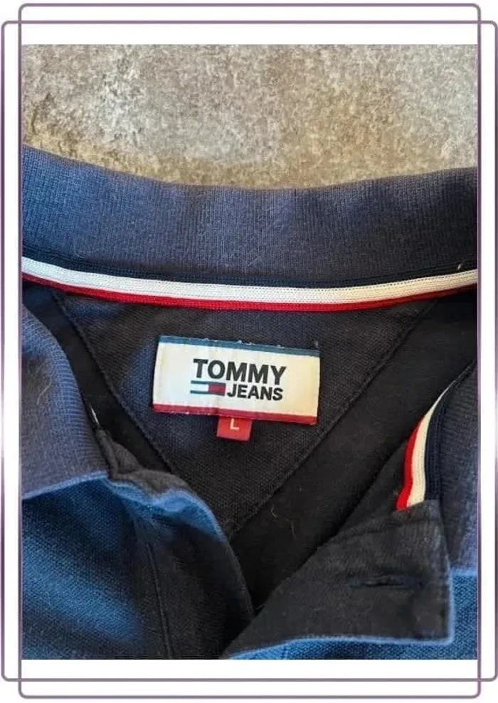 Polo manches courtes homme Tommy Hilfiger L Maniche corte uomo Men short-sleeved shirt Polo Herren - photo numéro 4