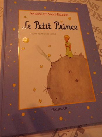 Livre Antoine de Saint-Exupéry Le Petit Prince Gallimard