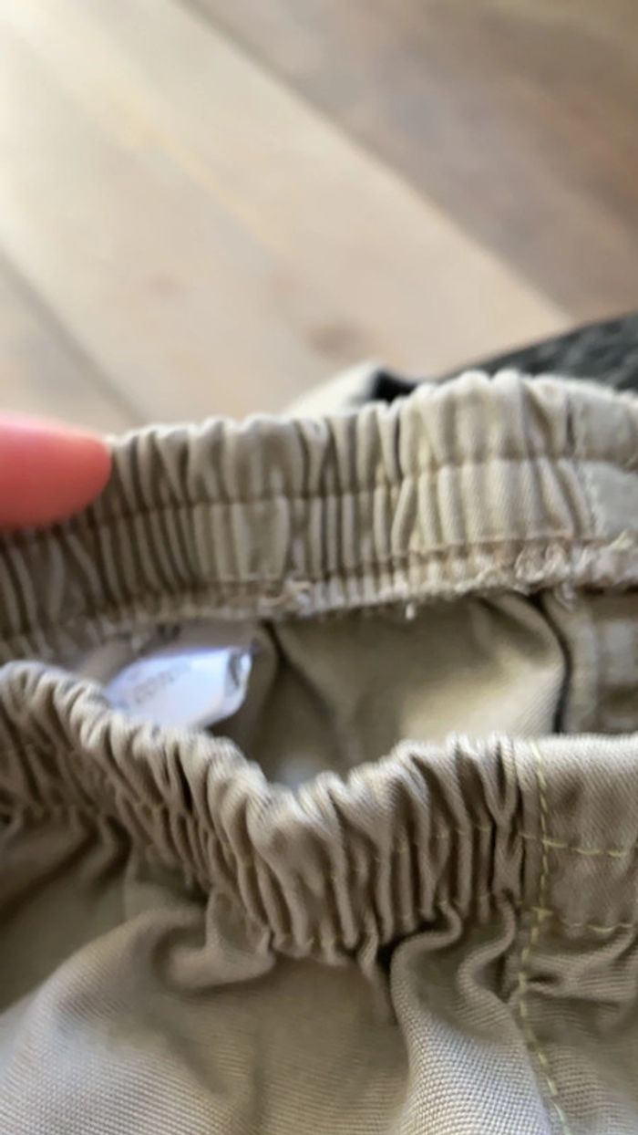 Pantalon beige kaki aventurier 18 mois - photo numéro 3