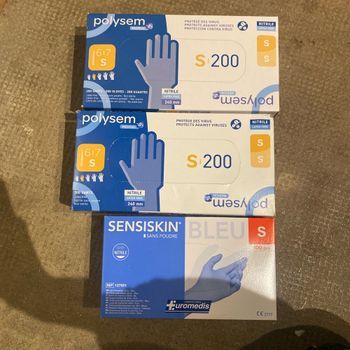 500 gants latex médical