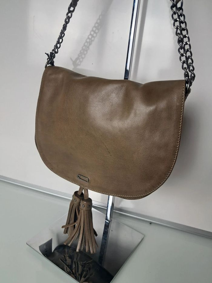 Ikks sac à main PLUM bandoulière cuir vachette neuf - photo numéro 2