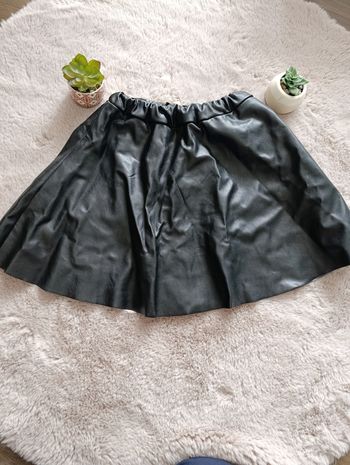 Jupe en cuir 
