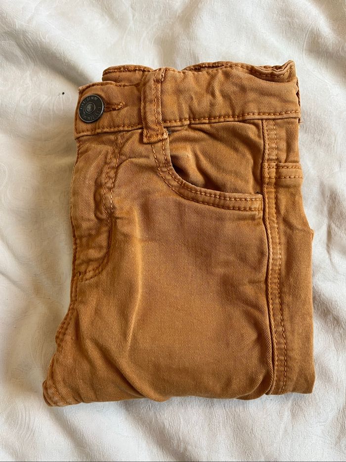 Pantalon Kiabi jaune moutarde - photo numéro 6