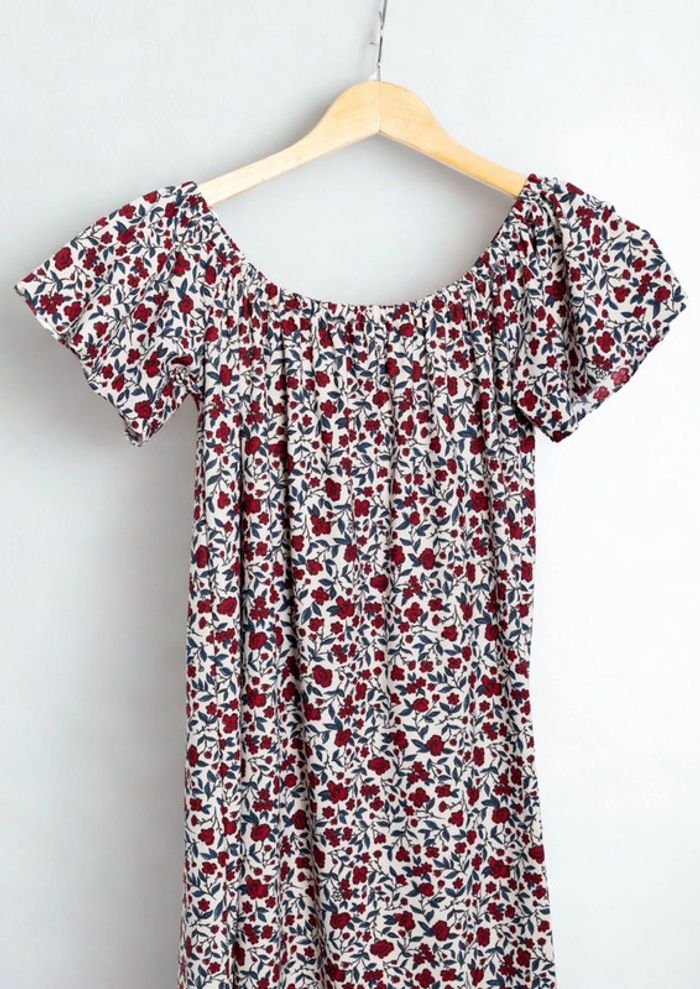 Robe à fleurs babydoll 🌸 Floral Dress Mango Size S - photo numéro 2