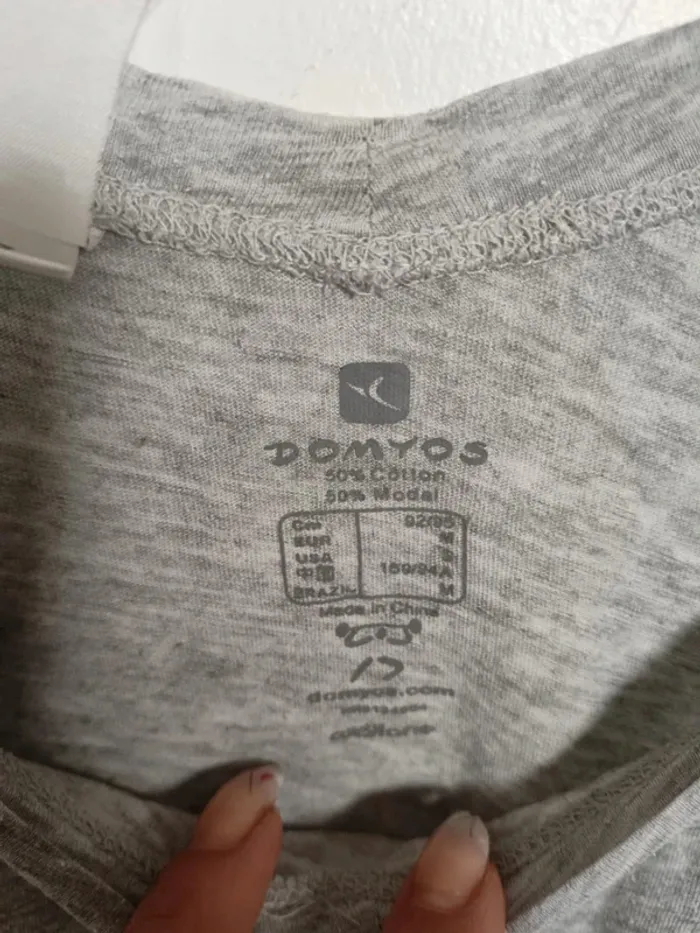 C13 blouse gris Domyos M - photo numéro 3